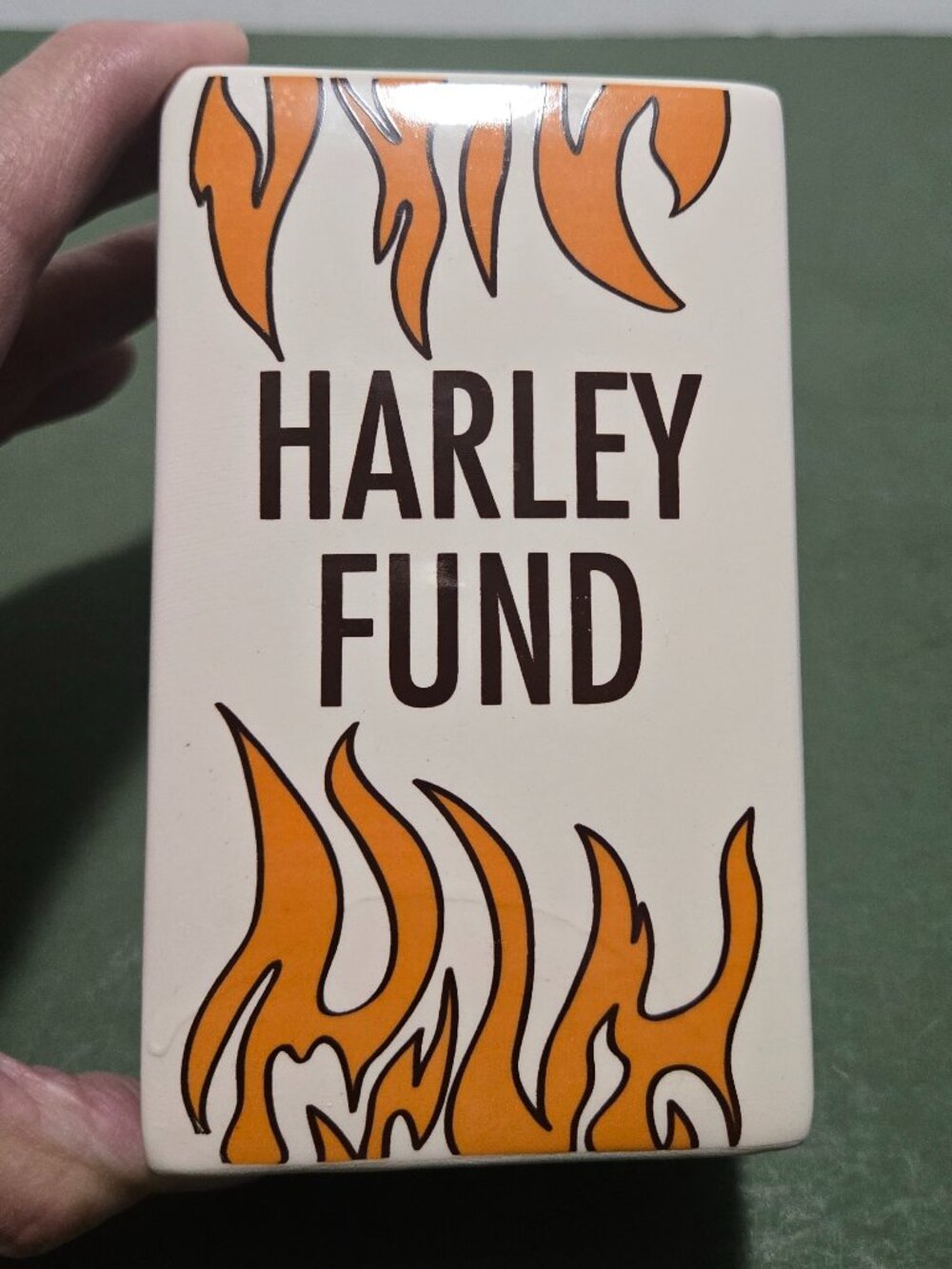 Ceramic 'Harley Fund' Bank